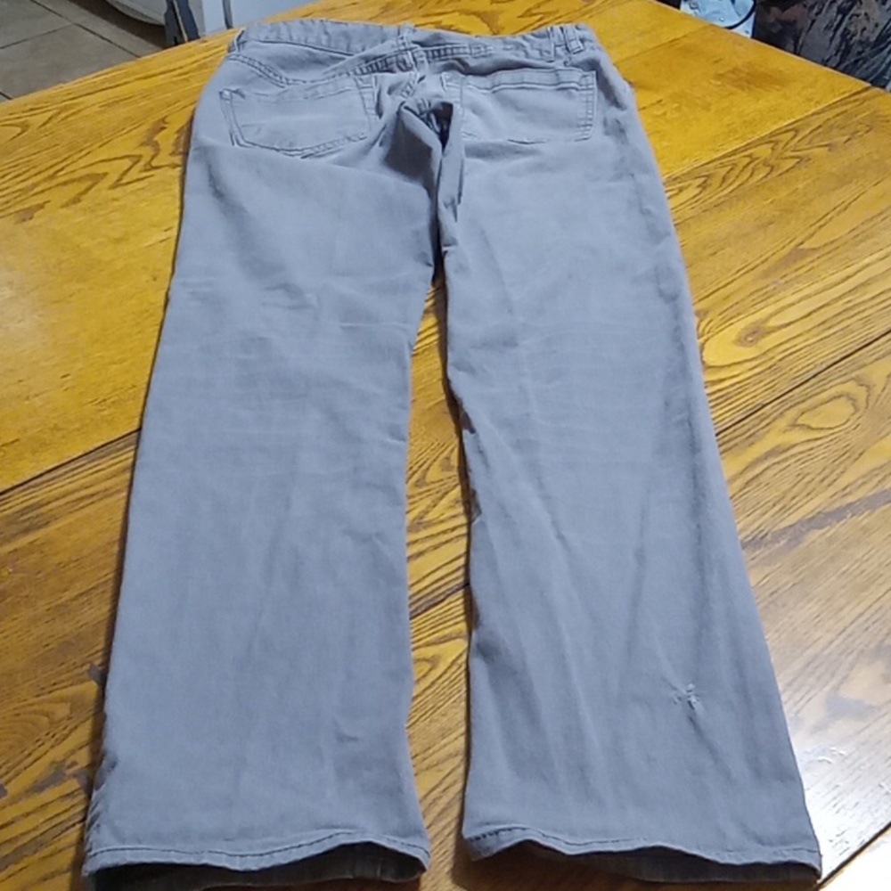RVCA Jeans Mens 28 GRAY GREY Spring Preowned Summer Casual STAY RVCA PANT Casual